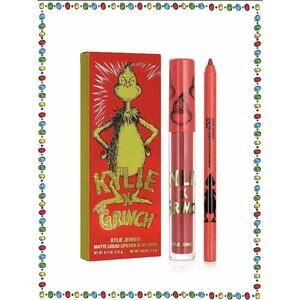 Kylie X Grinch Matte Lip Kit How The Grinch Stole Christmas! New in Box